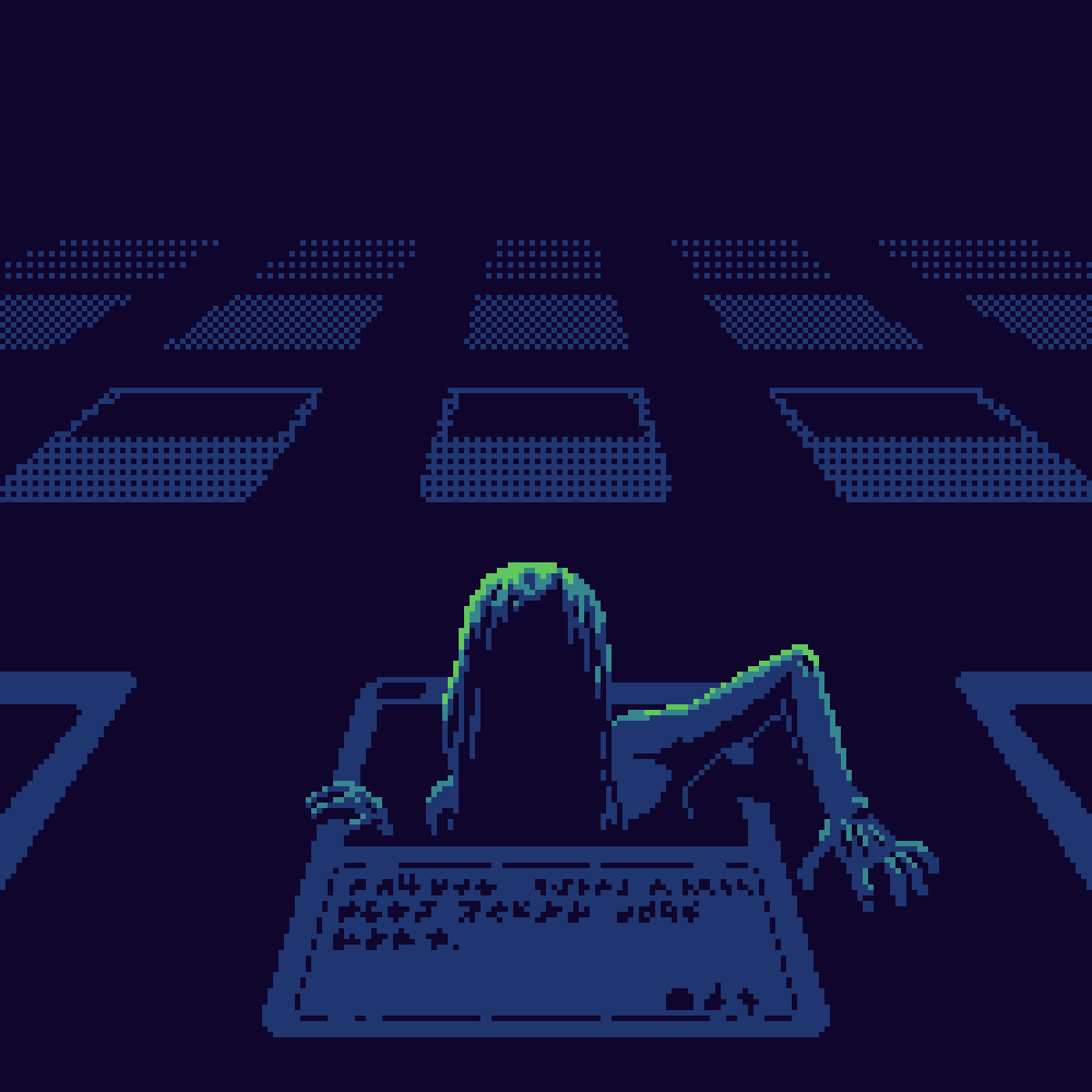 spooky card art